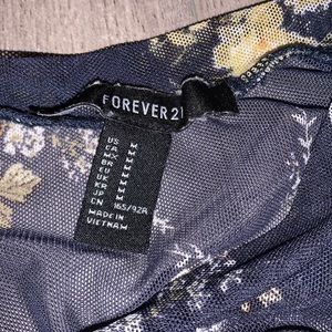 Forever 21 Mesh Crop Top
